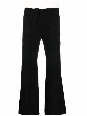 Трикотажные брюки Casablanca. Цвет: черный