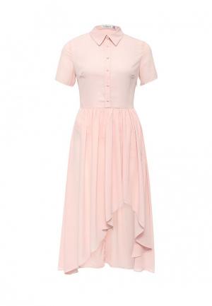 Платье La Coquette. Цвет: розовый