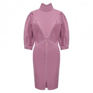 Джинсовое платье Isabel Marant Etoile. Цвет: розовый