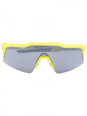 Солнцезащитные очки Speedcraft 100% Eyewear. Цвет: черный