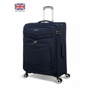 Чемодан , размер M, синий IT Luggage. Цвет: синий