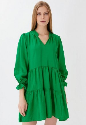 Платье Lelio. Цвет: зеленый