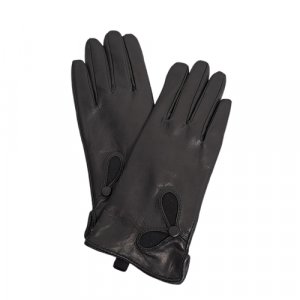 Перчатки , размер 7, черный Alisa. Цвет: черный