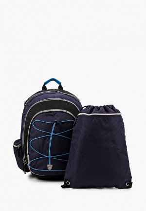 Рюкзак и мешок Ecco. Цвет: синий