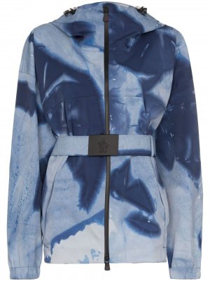 Лыжная куртка Grenoble Giusalet с высоким воротником Moncler. Цвет: синий