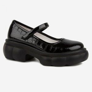 Туфли , размер 37, черный Kapika. Цвет: черный