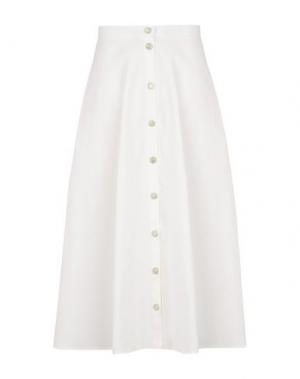 Длинная юбка GRATI RELAXED LUXURY. Цвет: белый