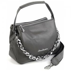 Женская сумка Р-243 Грей (106510) Anna Fashion. Цвет: серый