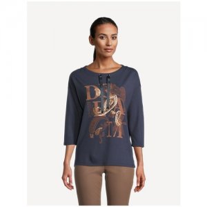 Пуловер женский, BETTY BARCLAY, модель: 2067/2648, цвет: разноцветный, размер: 42 Barclay. Цвет: синий