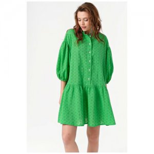 Платье , размер 40, зеленый FLY. Цвет: зеленый