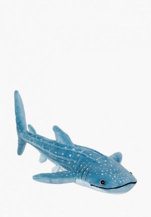 Игрушка мягкая All About Nature Китовая акула, 25 см. Цвет: синий