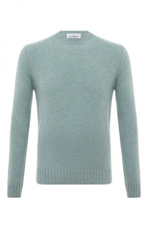 Кашемировый свитер Giampaolo. Цвет: зелёный