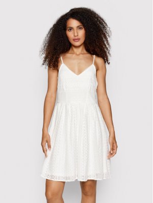 Летнее платье стандартного кроя , белый Vero Moda