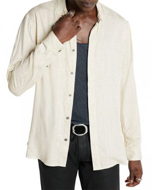 Рубашка на пуговицах обычного кроя Rodney Cotton , цвет Ivory/Cream John Varvatos