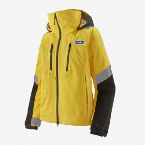 Женская куртка для непогоды большой воды , цвет Storm Yellow Patagonia