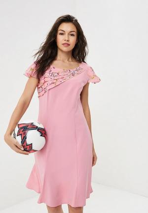 Платье Liora. Цвет: розовый