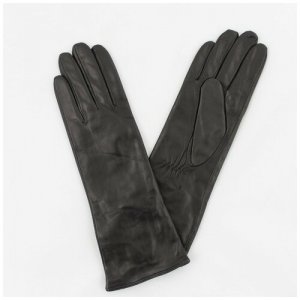 Перчатки женские 3402 чёрные 30 см Nice Ton. Цвет: черный
