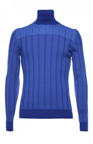 Пуловер вязаный Fabrizio Del Carlo. Цвет: синий