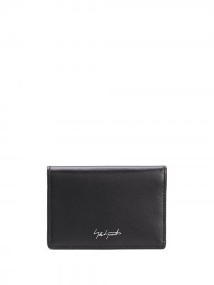 Бумажник с тисненым логотипом Discord Yohji Yamamoto. Цвет: черный