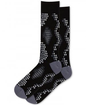 Мужские носки с рисунком змеиной кожи , черный Hot Sox