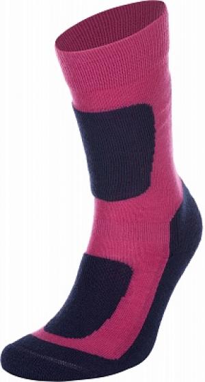 Носки для девочек , 1 пара, размер 23-26 Glissade. Цвет: красный