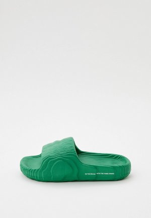 Сланцы adidas Originals ADILETTE 22. Цвет: зеленый