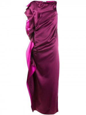 Длинное платье LANVIN. Цвет: розовый