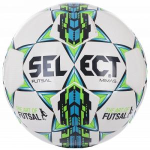 Мяч футбольный Futsal Mimas, размер 4 Select. Цвет: белый