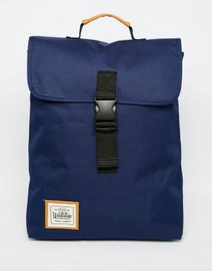 Рюкзак с застежкой-ремешком Workshop Artsac. Цвет: синий