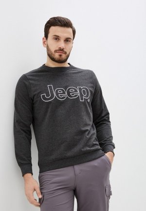 Свитшот Jeep. Цвет: серый