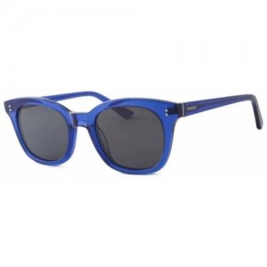 Солнцезащитные очки MNG 1805 70 00 MANGO. Цвет: синий