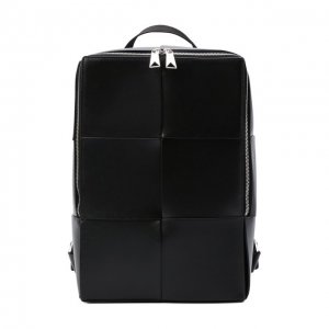 Кожаный рюкзак Arco Bottega Veneta. Цвет: чёрный