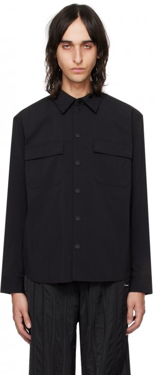 Черная рубашка с длинным рукавом Han Kjobenhavn
