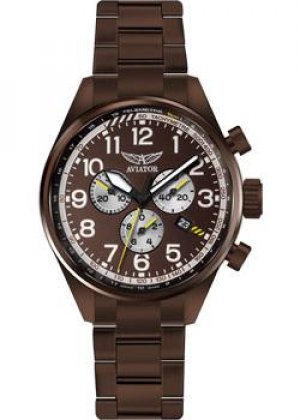 Швейцарские наручные мужские часы V.2.25.8.172.5. Коллекция Airacobra P45 Chrono Aviator