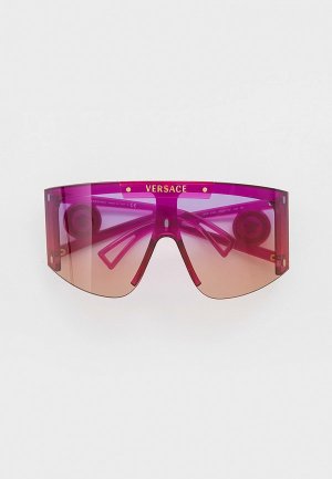 Комплект Versace VE4393 53341W, оправа и цветные линзы clip-on 2 шт.. Цвет: розовый