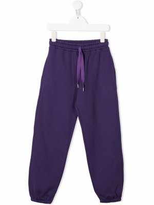 Спортивные брюки с кулиской Miss Grant Kids. Цвет: фиолетовый