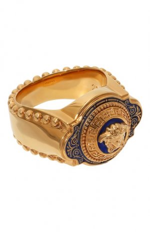 Кольцо Versace. Цвет: золотой