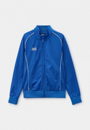 Олимпийка MadWave Track jacket Junior. Цвет: синий