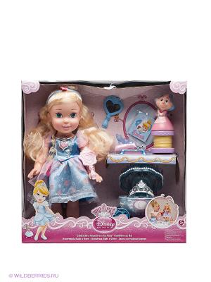Кукла Принцесса Золушка на пикнике Jakks. Цвет: голубой, розовый