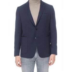 Пиджак, размер 46, синий Pal Zileri. Цвет: синий