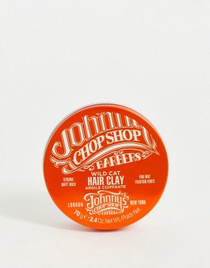 Глина для укладки волос с матовым эффектом Johnnys Chop Shop Wild Cat-Бесцветный Johnny's