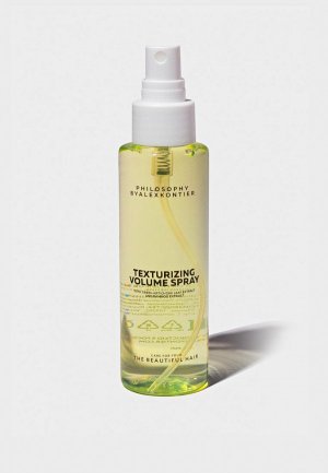Спрей для волос Philosophy by Alex Kontier Texturizing Volume Spray Текстурирующий, объема, 110 мл. Цвет: желтый