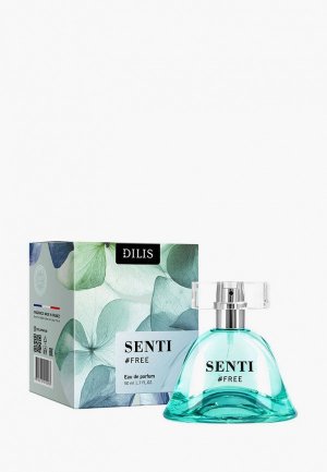 Парфюмерная вода Dilis Parfum SENTI #free 50 мл. Цвет: прозрачный