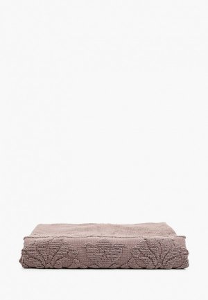Полотенце Arya home collection 90х50 см. Цвет: коричневый