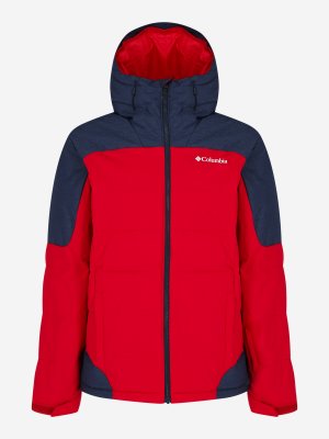 Куртка утепленная мужская Woolly Hollow II Jacket, Красный Columbia. Цвет: красный