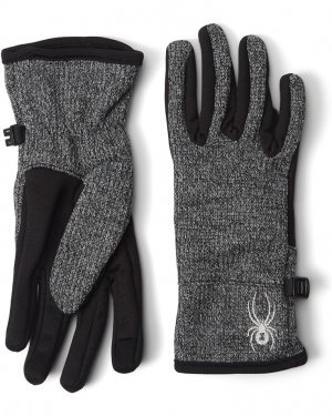 Перчатки Bandit Fleece Gloves, цвет Alloy Black Spyder
