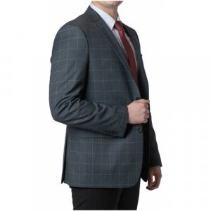 Пиджак , размер 48/170, серый Valenti. Цвет: серый