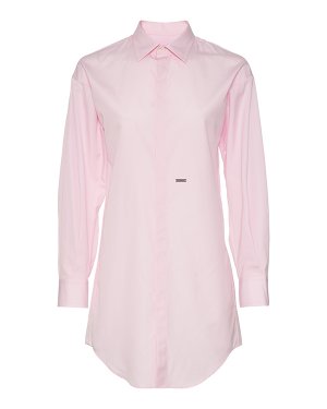 Платье-рубашка DSQUARED2. Цвет: розовый