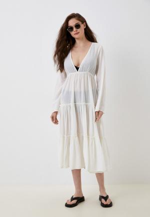 Платье Billabong WANDER LUST. Цвет: белый