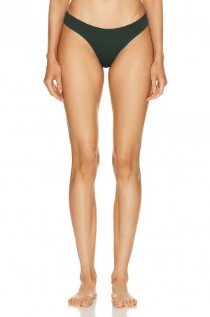 Трусики-бикини из джерси Jersey Bikini Panty, цвет Khaki Fonce Saint Laurent